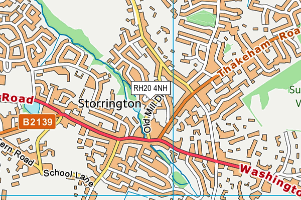 RH20 4NH map - OS VectorMap District (Ordnance Survey) RH20 4NH map - OS VectorMap District (Ordnance Survey)