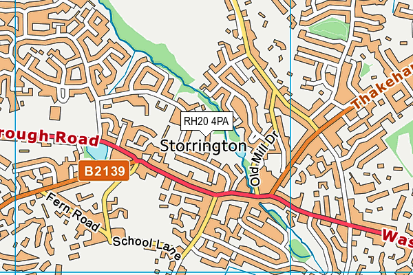 RH20 4PA map - OS VectorMap District (Ordnance Survey) RH20 4PA map - OS VectorMap District (Ordnance Survey)
