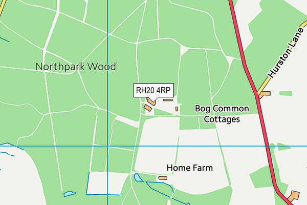 RH20 4RP map - OS VectorMap District (Ordnance Survey) RH20 4RP map - OS VectorMap District (Ordnance Survey)