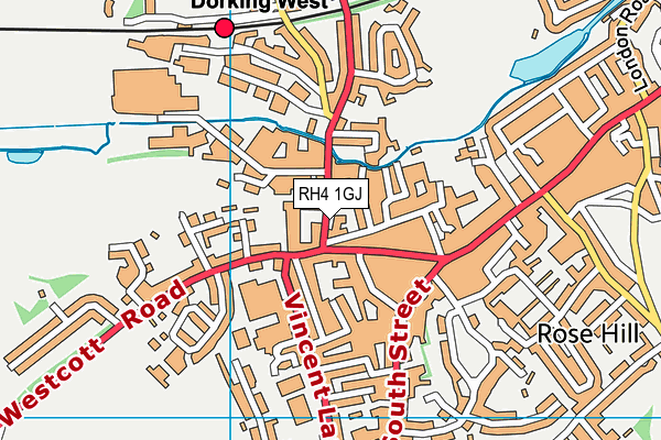 RH4 1GJ map - OS VectorMap District (Ordnance Survey) RH4 1GJ map - OS VectorMap District (Ordnance Survey)