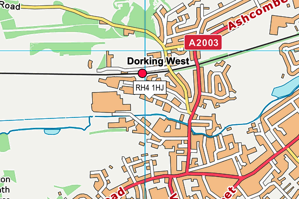 RH4 1HJ map - OS VectorMap District (Ordnance Survey)