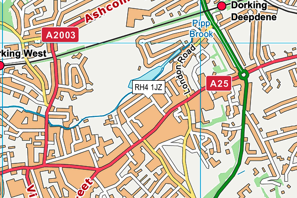 RH4 1JZ map - OS VectorMap District (Ordnance Survey) RH4 1JZ map - OS VectorMap District (Ordnance Survey)