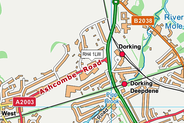 RH4 1LW map - OS VectorMap District (Ordnance Survey) RH4 1LW map - OS VectorMap District (Ordnance Survey)