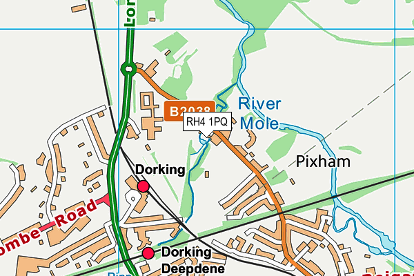 RH4 1PQ map - OS VectorMap District (Ordnance Survey) RH4 1PQ map - OS VectorMap District (Ordnance Survey)