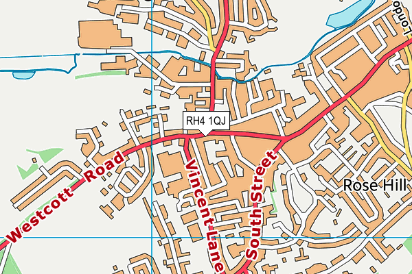 RH4 1QJ map - OS VectorMap District (Ordnance Survey) RH4 1QJ map - OS VectorMap District (Ordnance Survey)