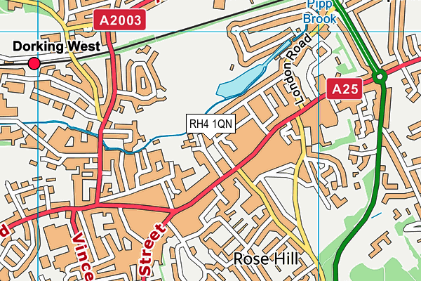 RH4 1QN map - OS VectorMap District (Ordnance Survey) RH4 1QN map - OS VectorMap District (Ordnance Survey)