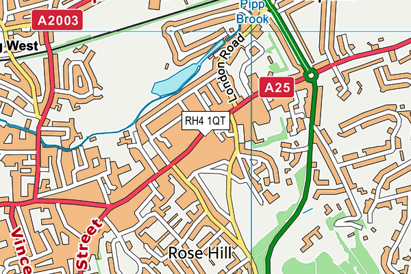 RH4 1QT map - OS VectorMap District (Ordnance Survey) RH4 1QT map - OS VectorMap District (Ordnance Survey)
