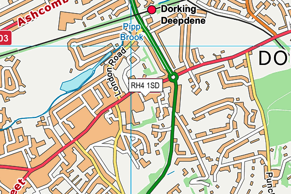RH4 1SD map - OS VectorMap District (Ordnance Survey) RH4 1SD map - OS VectorMap District (Ordnance Survey)