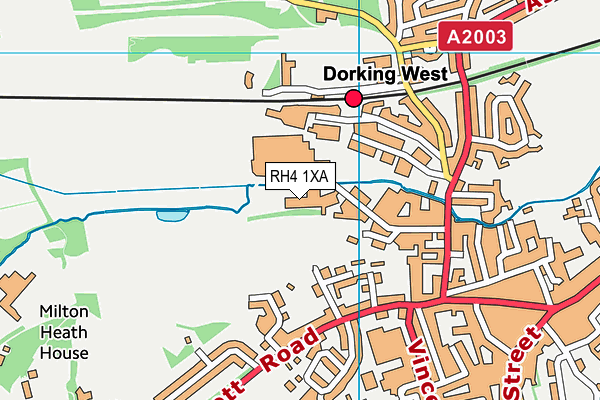 RH4 1XA map - OS VectorMap District (Ordnance Survey) RH4 1XA map - OS VectorMap District (Ordnance Survey)