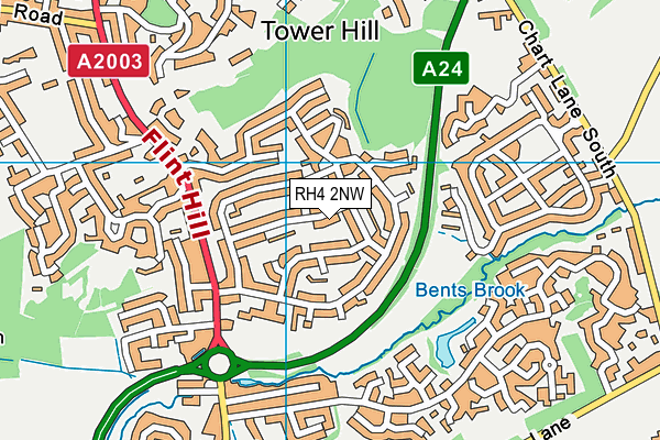 RH4 2NW map - OS VectorMap District (Ordnance Survey) RH4 2NW map - OS VectorMap District (Ordnance Survey)