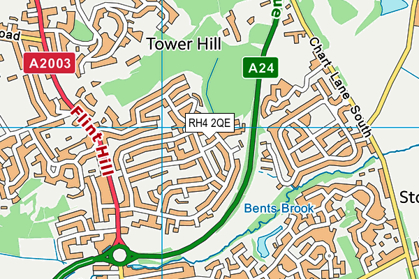 RH4 2QE map - OS VectorMap District (Ordnance Survey) RH4 2QE map - OS VectorMap District (Ordnance Survey)