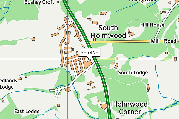 RH5 4NE map - OS VectorMap District (Ordnance Survey) RH5 4NE map - OS VectorMap District (Ordnance Survey)