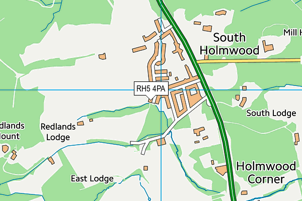RH5 4PA map - OS VectorMap District (Ordnance Survey) RH5 4PA map - OS VectorMap District (Ordnance Survey)