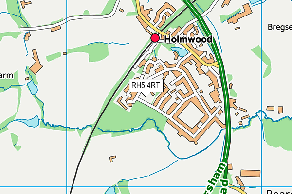 RH5 4RT map - OS VectorMap District (Ordnance Survey) RH5 4RT map - OS VectorMap District (Ordnance Survey)