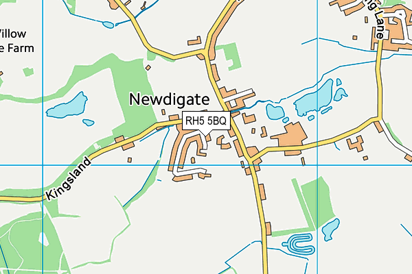 RH5 5BQ map - OS VectorMap District (Ordnance Survey) RH5 5BQ map - OS VectorMap District (Ordnance Survey)