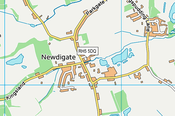 RH5 5DQ map - OS VectorMap District (Ordnance Survey) RH5 5DQ map - OS VectorMap District (Ordnance Survey)