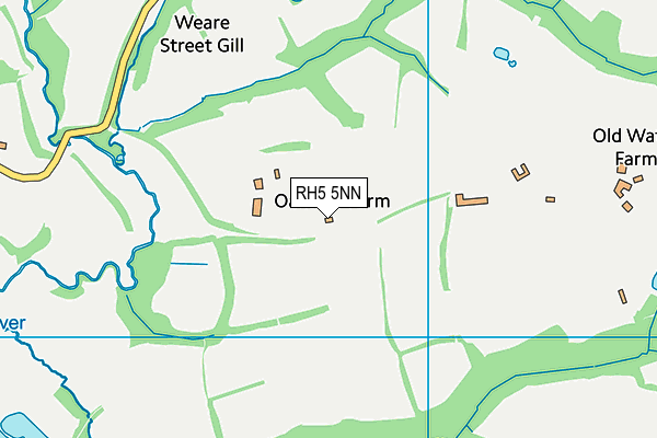RH5 5NN map - OS VectorMap District (Ordnance Survey) RH5 5NN map - OS VectorMap District (Ordnance Survey)
