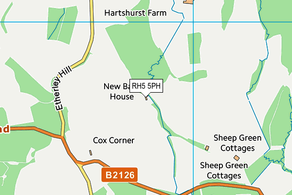 RH5 5PH map - OS VectorMap District (Ordnance Survey) RH5 5PH map - OS VectorMap District (Ordnance Survey)