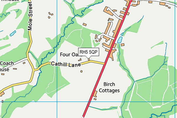 RH5 5QP map - OS VectorMap District (Ordnance Survey) RH5 5QP map - OS VectorMap District (Ordnance Survey)