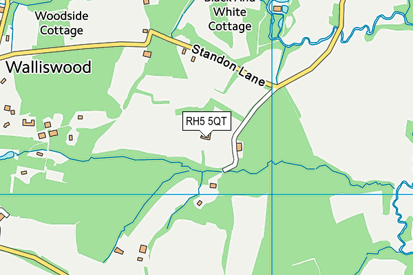 RH5 5QT map - OS VectorMap District (Ordnance Survey) RH5 5QT map - OS VectorMap District (Ordnance Survey)