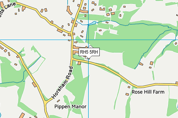 RH5 5RH map - OS VectorMap District (Ordnance Survey) RH5 5RH map - OS VectorMap District (Ordnance Survey)