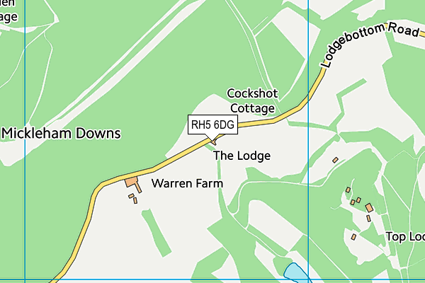 RH5 6DG map - OS VectorMap District (Ordnance Survey) RH5 6DG map - OS VectorMap District (Ordnance Survey)