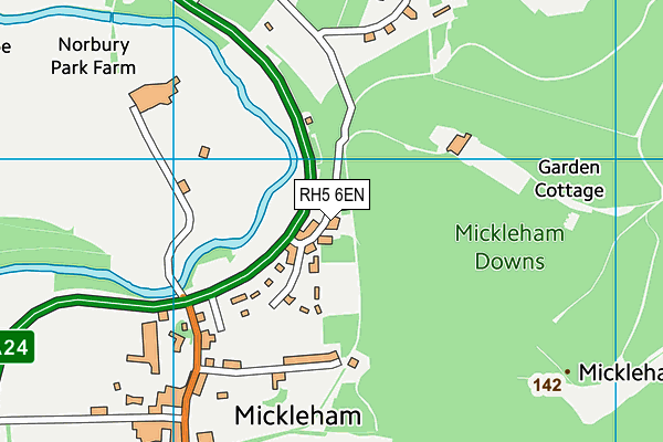 RH5 6EN map - OS VectorMap District (Ordnance Survey) RH5 6EN map - OS VectorMap District (Ordnance Survey)