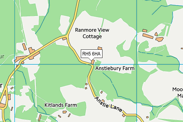 RH5 6HA map - OS VectorMap District (Ordnance Survey) RH5 6HA map - OS VectorMap District (Ordnance Survey)