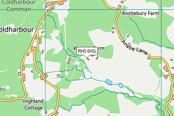 RH5 6HQ map - OS VectorMap District (Ordnance Survey) RH5 6HQ map - OS VectorMap District (Ordnance Survey)