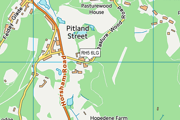 RH5 6LG map - OS VectorMap District (Ordnance Survey) RH5 6LG map - OS VectorMap District (Ordnance Survey)