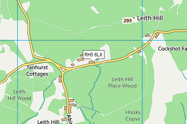 RH5 6LX map - OS VectorMap District (Ordnance Survey) RH5 6LX map - OS VectorMap District (Ordnance Survey)