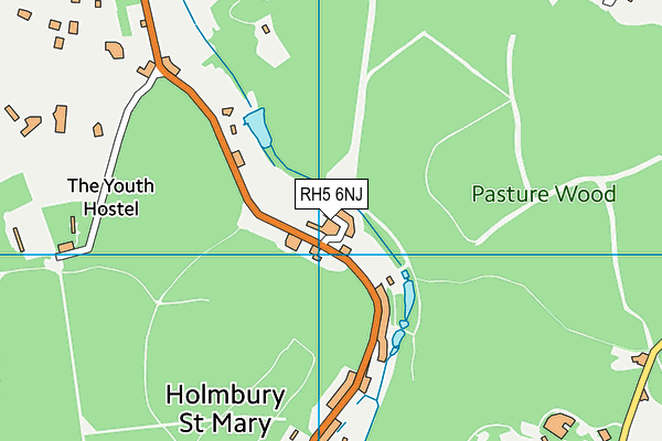 RH5 6NJ map - OS VectorMap District (Ordnance Survey) RH5 6NJ map - OS VectorMap District (Ordnance Survey)