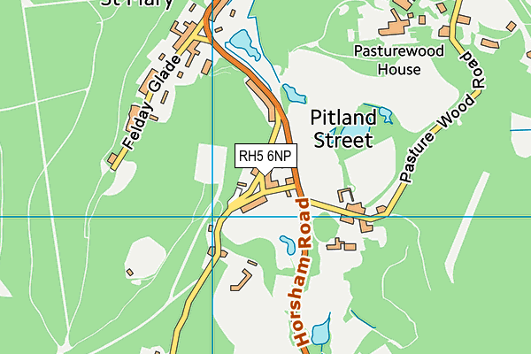 RH5 6NP map - OS VectorMap District (Ordnance Survey) RH5 6NP map - OS VectorMap District (Ordnance Survey)