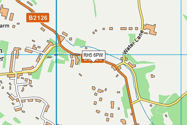 RH5 6PW map - OS VectorMap District (Ordnance Survey) RH5 6PW map - OS VectorMap District (Ordnance Survey)