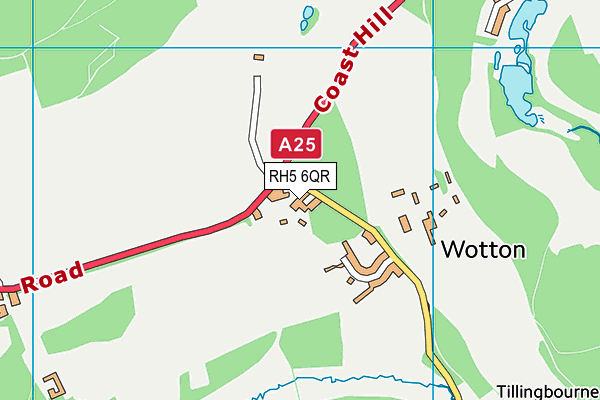 RH5 6QR map - OS VectorMap District (Ordnance Survey) RH5 6QR map - OS VectorMap District (Ordnance Survey)