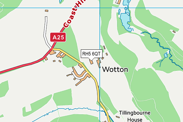 RH5 6QT map - OS VectorMap District (Ordnance Survey) RH5 6QT map - OS VectorMap District (Ordnance Survey)