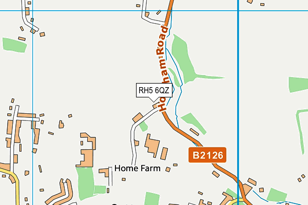 RH5 6QZ map - OS VectorMap District (Ordnance Survey) RH5 6QZ map - OS VectorMap District (Ordnance Survey)