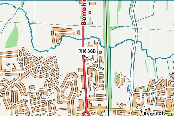 RH6 8GB map - OS VectorMap District (Ordnance Survey) RH6 8GB map - OS VectorMap District (Ordnance Survey)