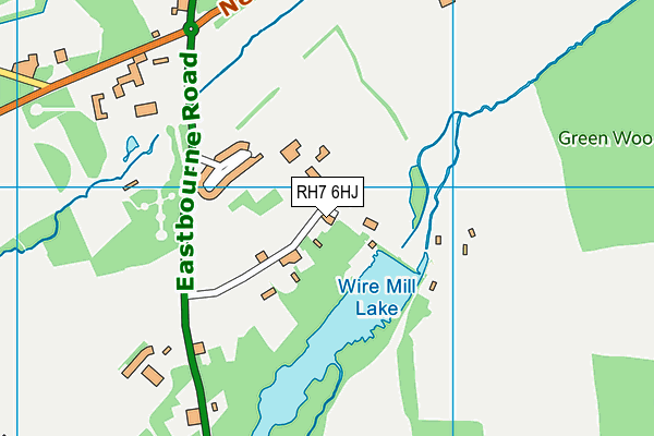 RH7 6HJ map - OS VectorMap District (Ordnance Survey) RH7 6HJ map - OS VectorMap District (Ordnance Survey)