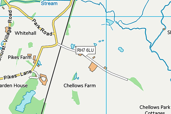 RH7 6LU map - OS VectorMap District (Ordnance Survey) RH7 6LU map - OS VectorMap District (Ordnance Survey)