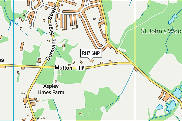 RH7 6NP map - OS VectorMap District (Ordnance Survey) RH7 6NP map - OS VectorMap District (Ordnance Survey)