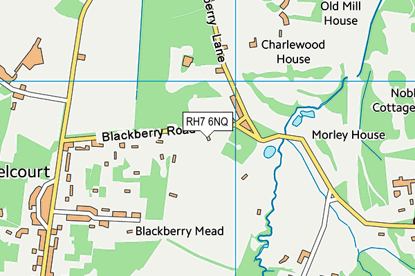 RH7 6NQ map - OS VectorMap District (Ordnance Survey) RH7 6NQ map - OS VectorMap District (Ordnance Survey)