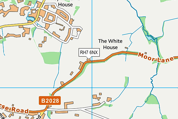 RH7 6NX map - OS VectorMap District (Ordnance Survey) RH7 6NX map - OS VectorMap District (Ordnance Survey)