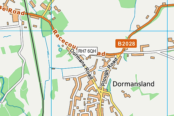 RH7 6QH map - OS VectorMap District (Ordnance Survey) RH7 6QH map - OS VectorMap District (Ordnance Survey)