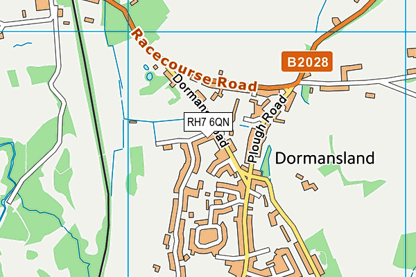RH7 6QN map - OS VectorMap District (Ordnance Survey) RH7 6QN map - OS VectorMap District (Ordnance Survey)