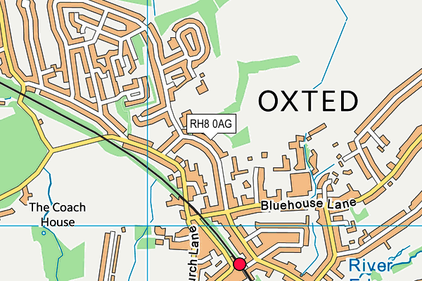 RH8 0AG map - OS VectorMap District (Ordnance Survey) RH8 0AG map - OS VectorMap District (Ordnance Survey)