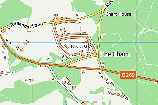 RH8 0TQ map - OS VectorMap District (Ordnance Survey) RH8 0TQ map - OS VectorMap District (Ordnance Survey)