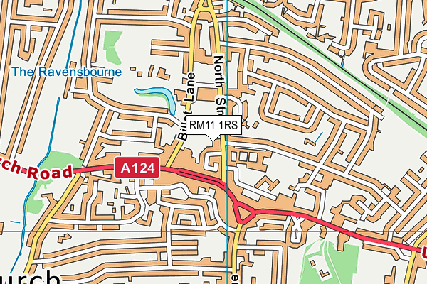 RM11 1RS map - OS VectorMap District (Ordnance Survey) RM11 1RS map - OS VectorMap District (Ordnance Survey)