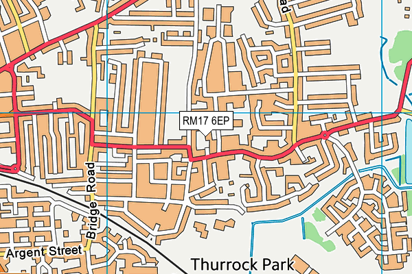 RM17 6EP map - OS VectorMap District (Ordnance Survey) RM17 6EP map - OS VectorMap District (Ordnance Survey)