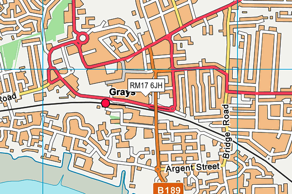 RM17 6JH map - OS VectorMap District (Ordnance Survey) RM17 6JH map - OS VectorMap District (Ordnance Survey)